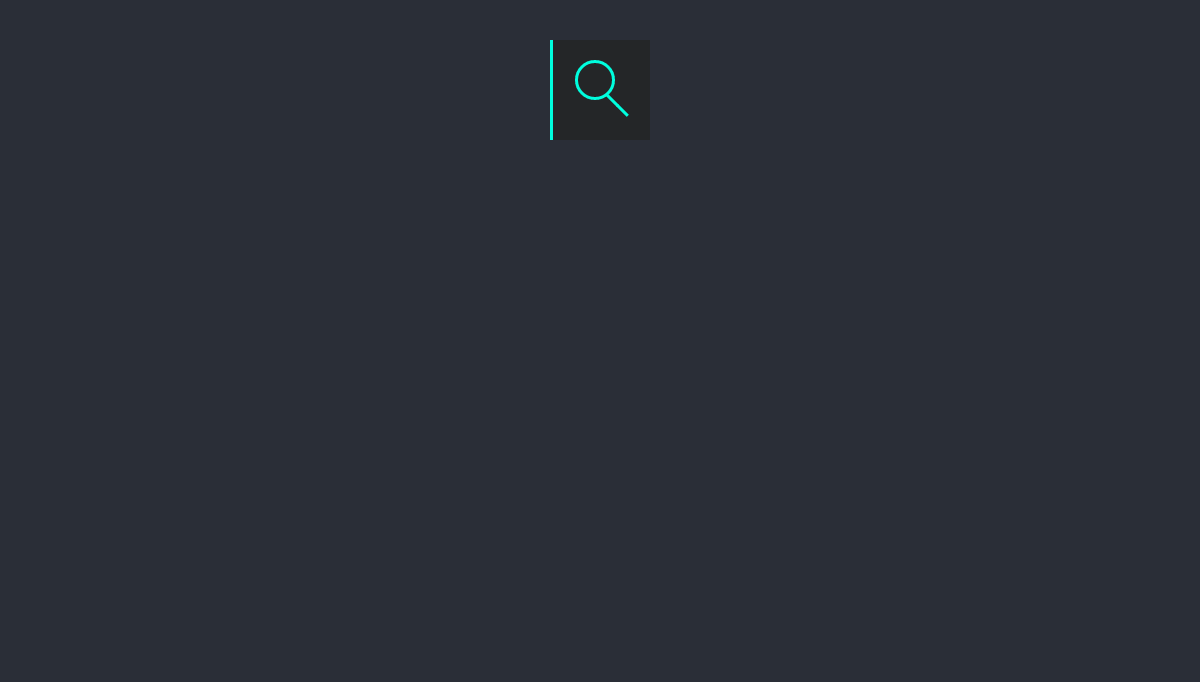 CSS Forms - Search button animation