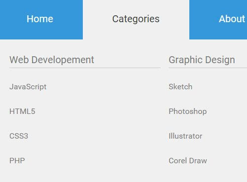 jQuery Mega Menus - jquery-hs-mega-menu