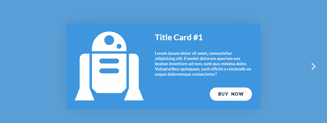jQuery Sliders - Product Card Slider