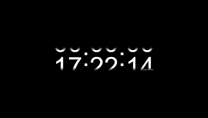 CSS Clocks - Minimal CSS Clock