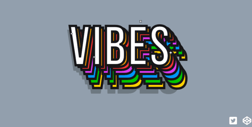 JavaScript Text Effects - VIBES