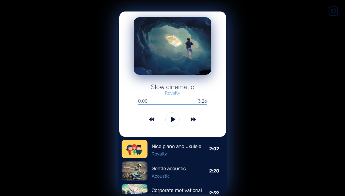 React Music Players