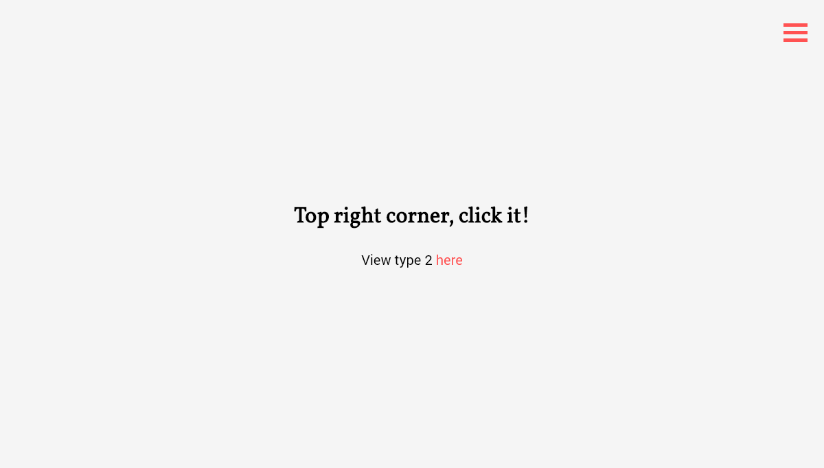 jQuery Fullscreen Menus - Minimal Fullscreen Menu