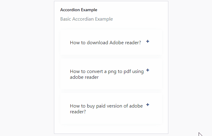 Bootstrap Accordions - Bootstrap 4 Accordion with card and font awesome icons