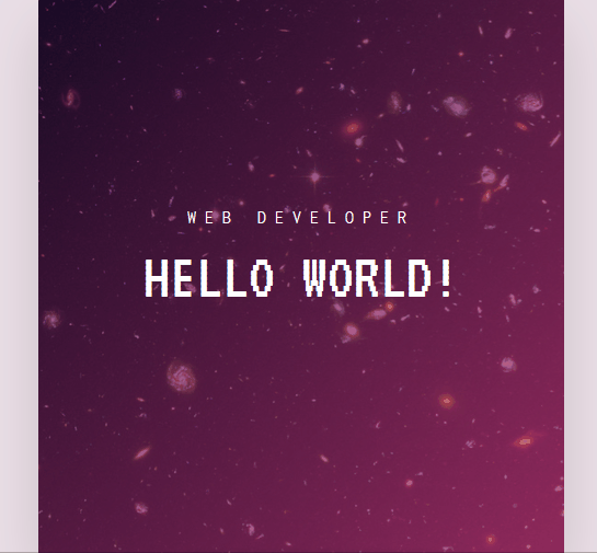 CSS Cards - Interactive And Responsive Card With Space Theme