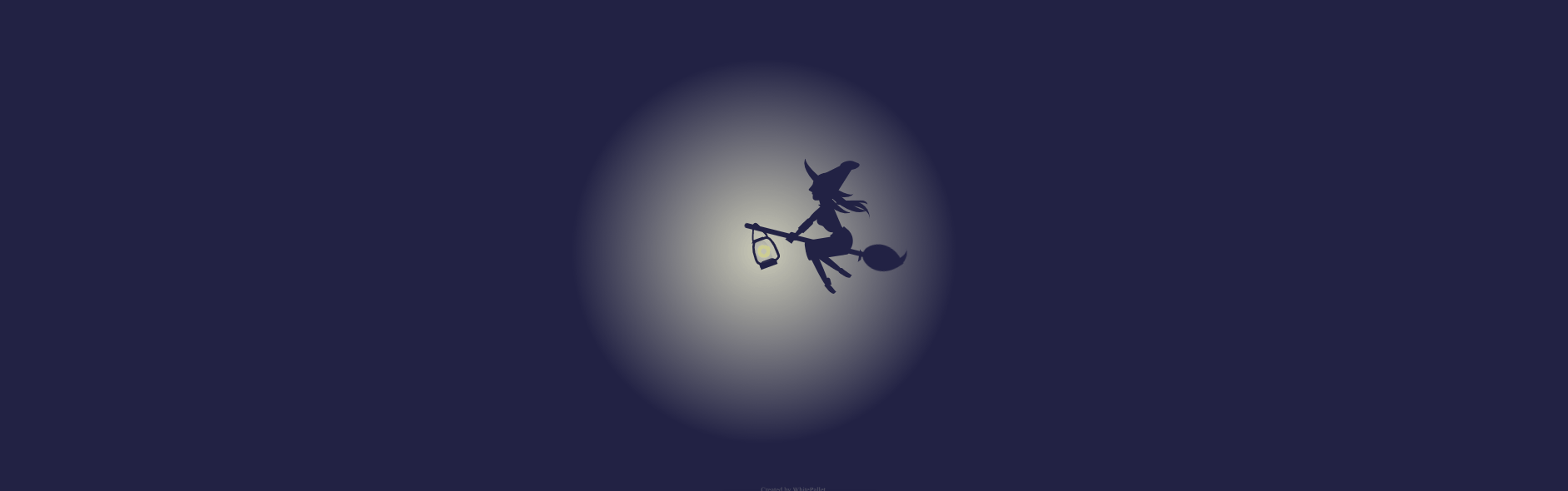 CSS Illustrations - CSS Illustration 'Witch'