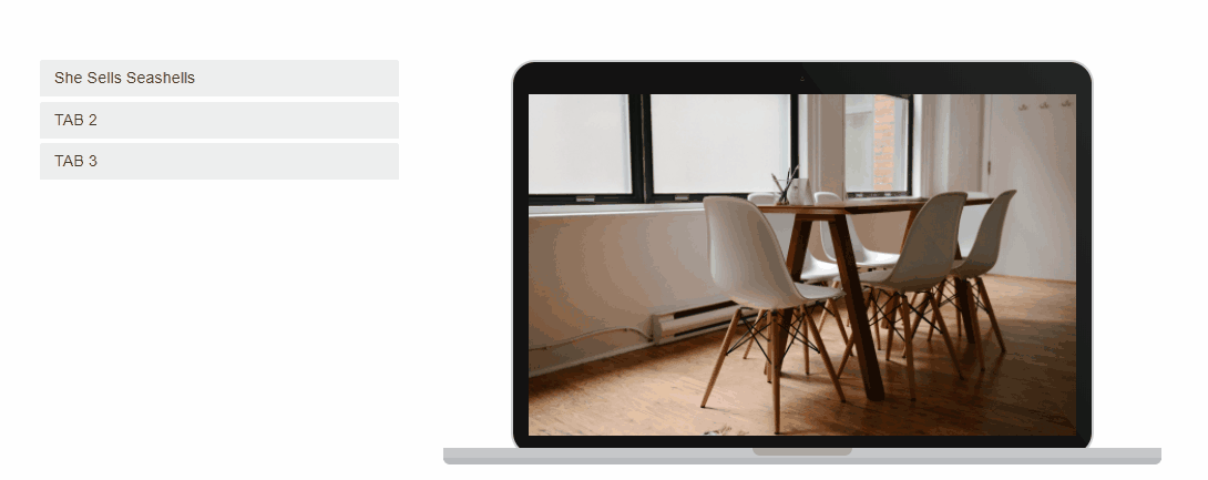 Bootstrap Sliders - tabbed macbook mockup slider 