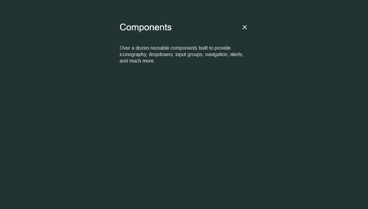 CSS Close Buttons - Bootstrap close button