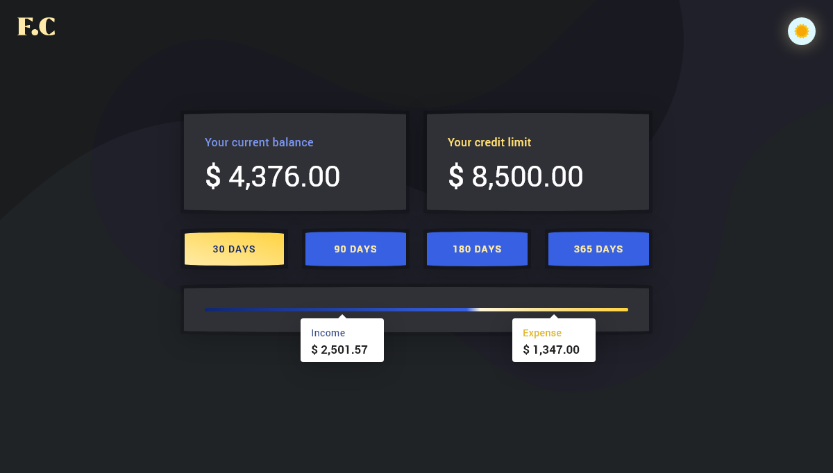 Checkboxes CSS - Banking Web App - Pure CSS