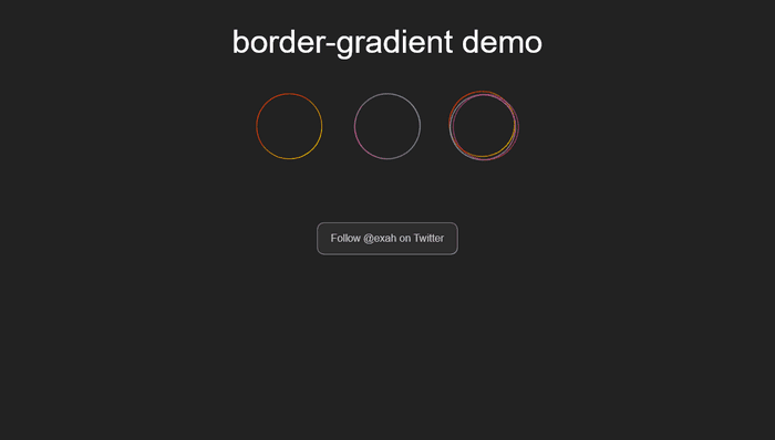CSS Border Animations - Border-gradient mixin
