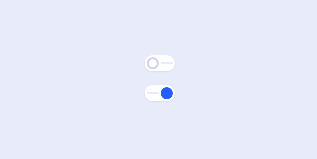 CSS Toggle Switches - Simple CSS Switch / Toggle