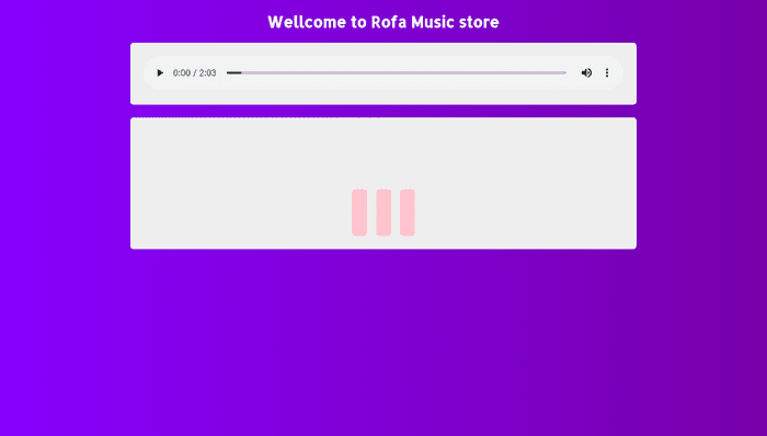 CSS Music Players - HTML Audio Player Design