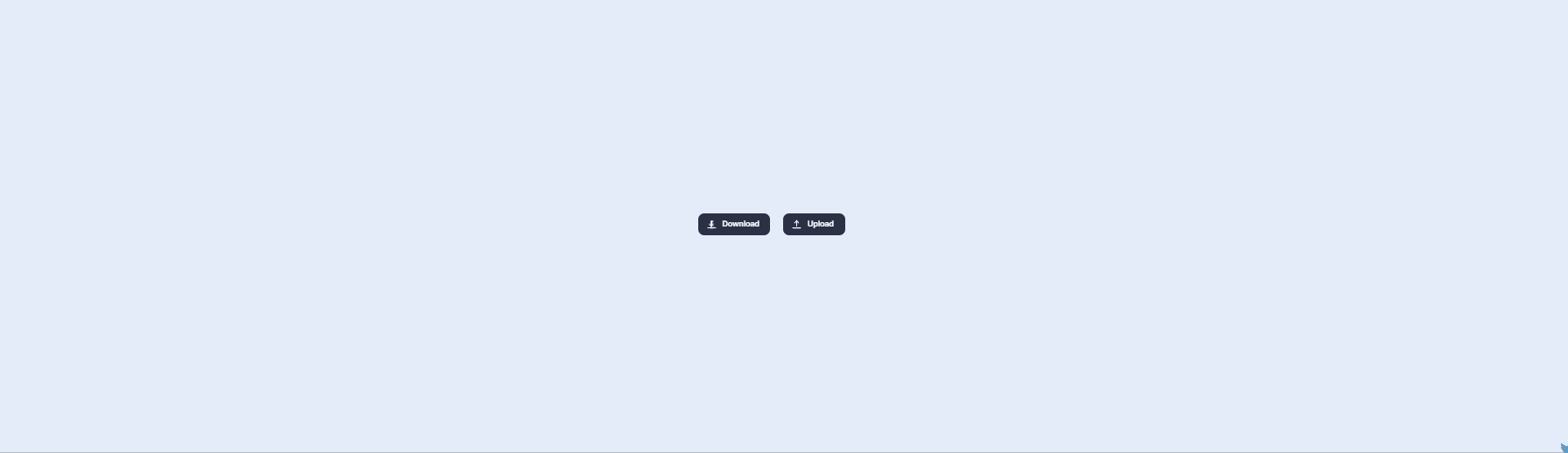 JavaScript Buttons - Download & Upload Hover Animations