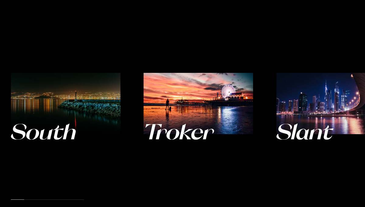 CSS Sliders - Drag and scroll carousel - slider