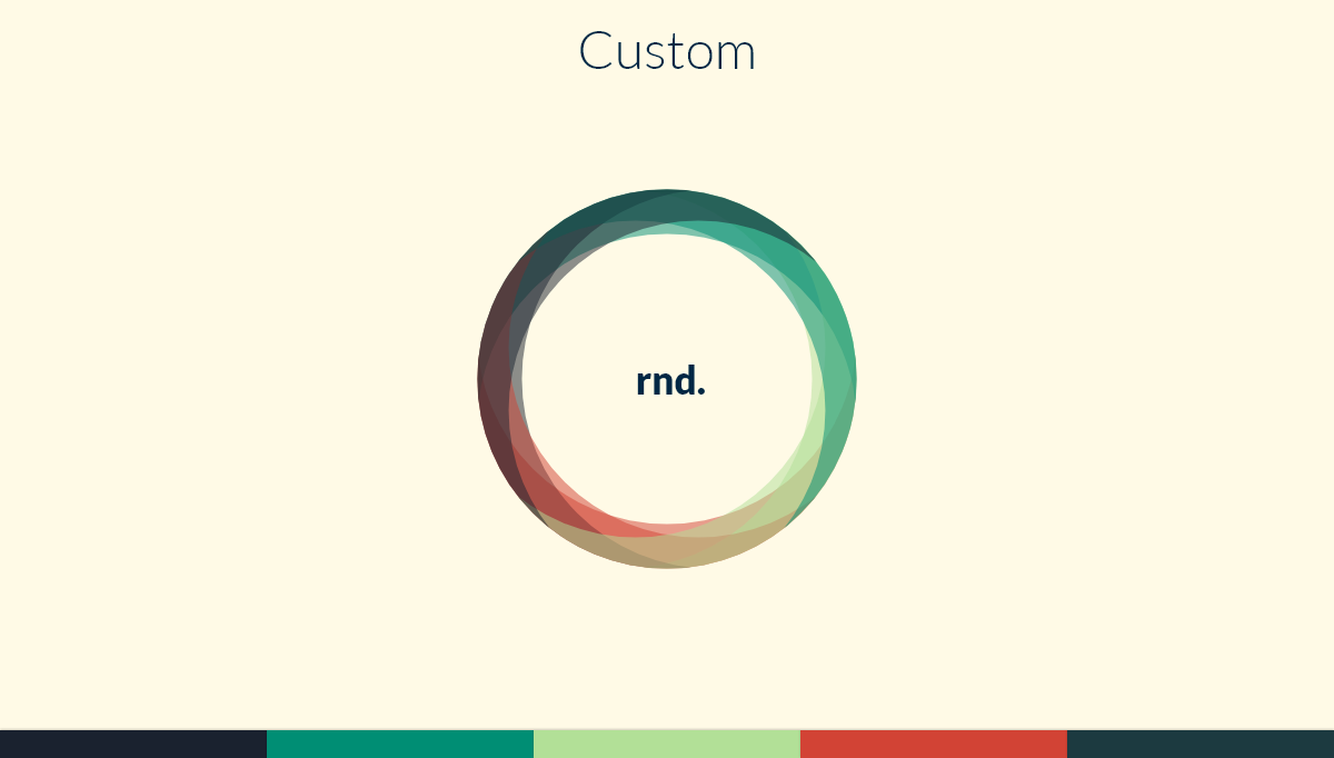 CSS Color Palettes - Color Palettes