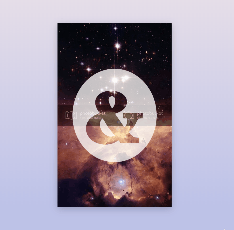 CSS Flip Cards - ampersand flash card | css knockout text + flip animation