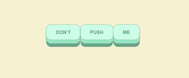CSS Buttons - Don't Push Me Buttons / CPC Color