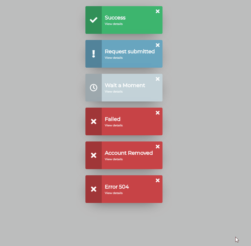 jQuery Notifications