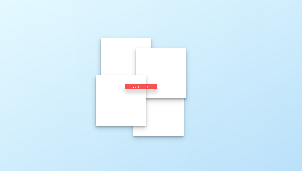 jQuery Parallax - Z-index overlap shadow lift fake-parallax