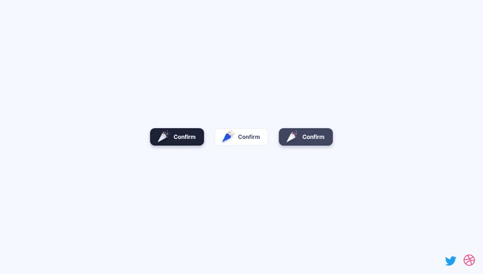 JavaScript Buttons - Confirm confetti button