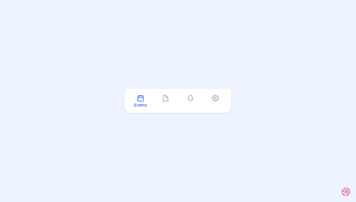jQuery Tab Bars - Liquid Tab bar animation