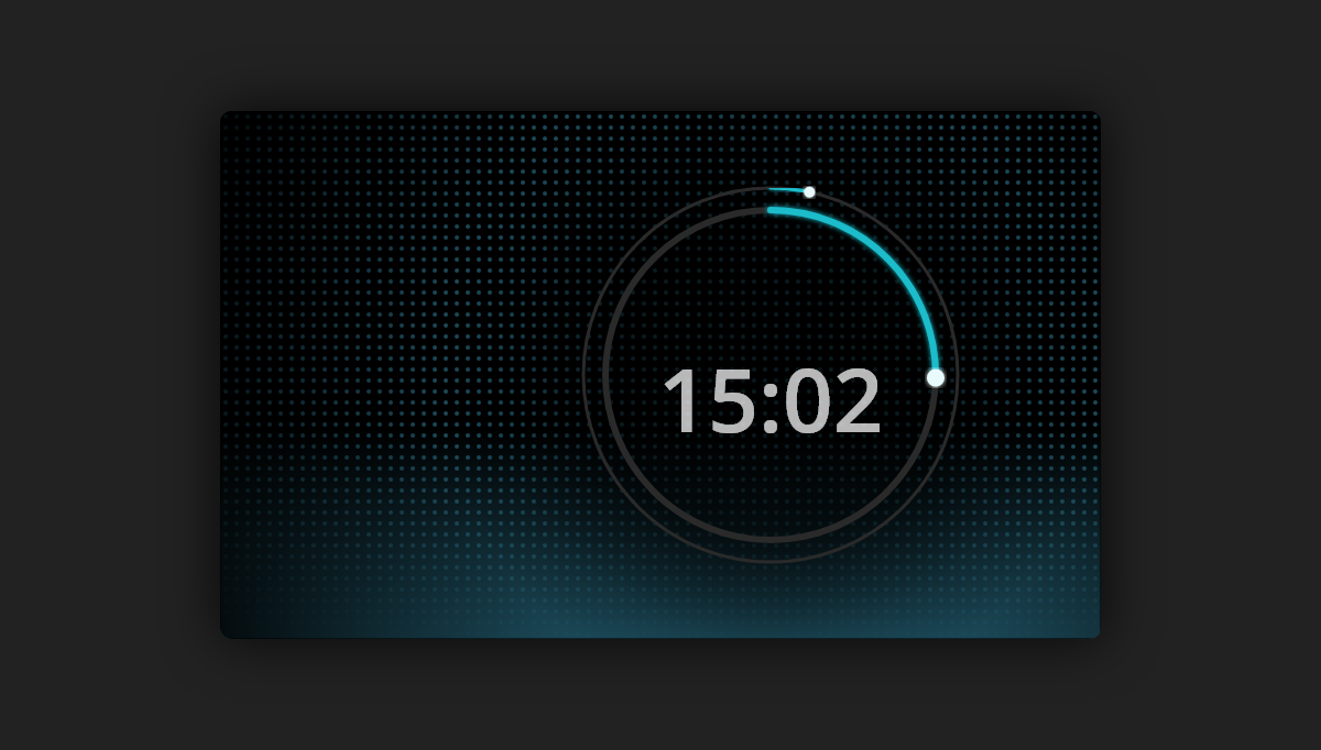 CSS Clocks - SVG clock UI