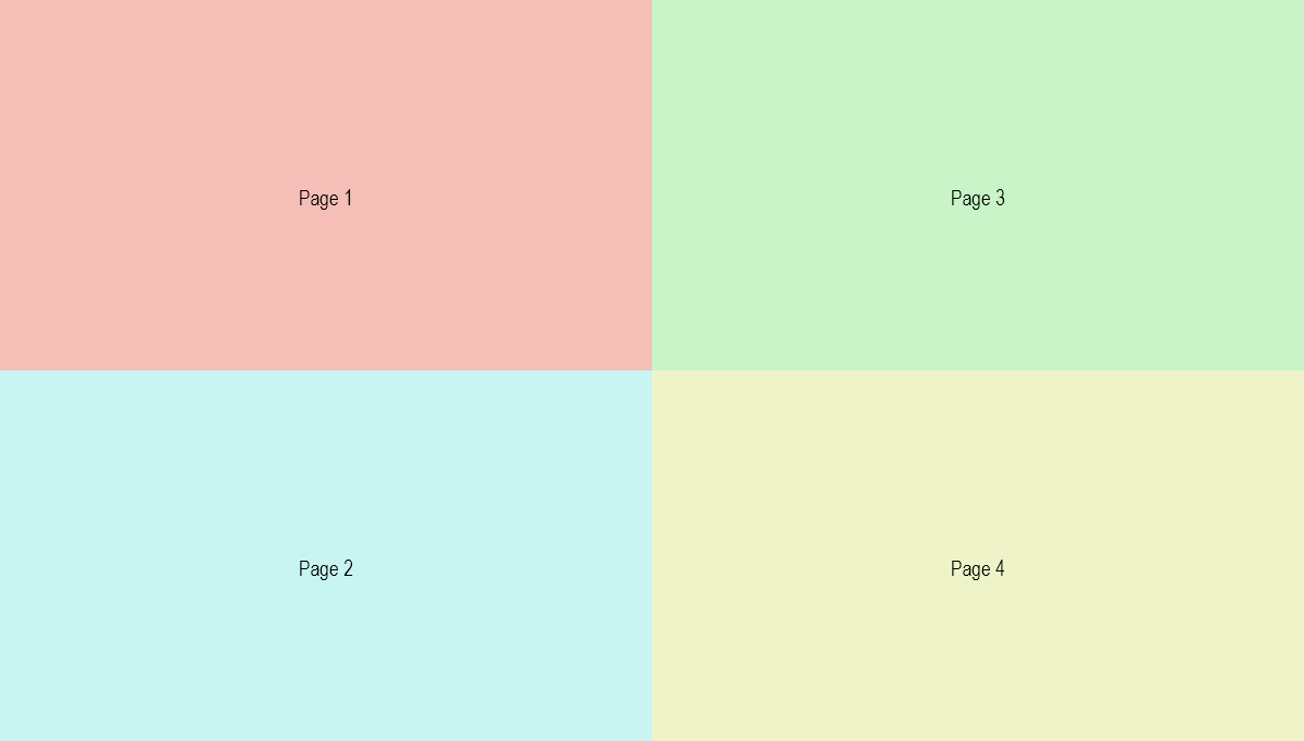 CSS Page Transitions - Page Layout transitions with Pure CSS