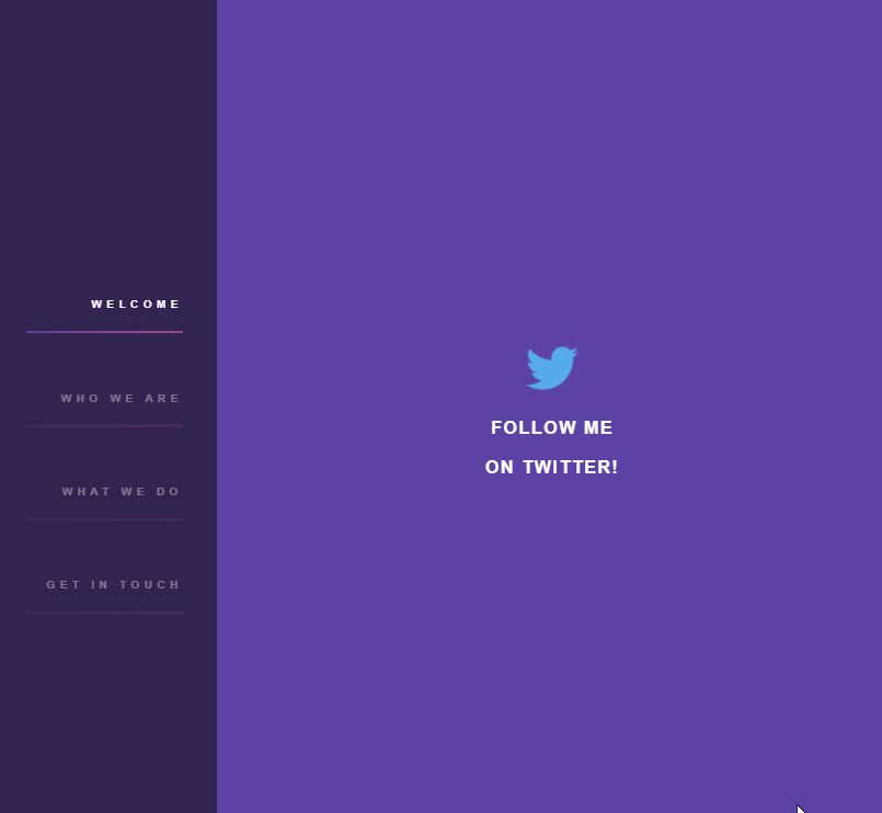 CSS Sidebar Menus - Purple CSS Sidebar Menu
