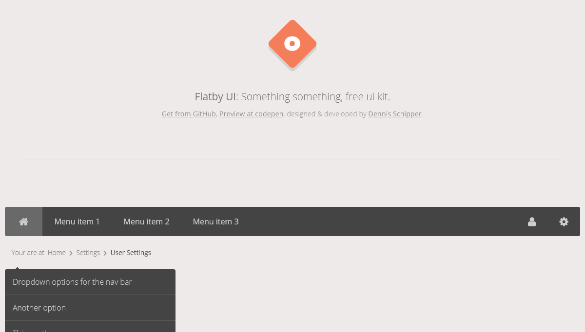 HTML UI Kits - Flatby UI