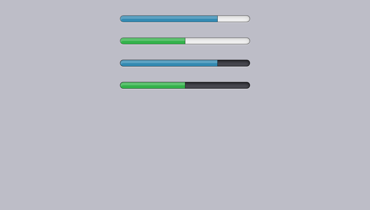 CSS Progress Bars - Progress Bars