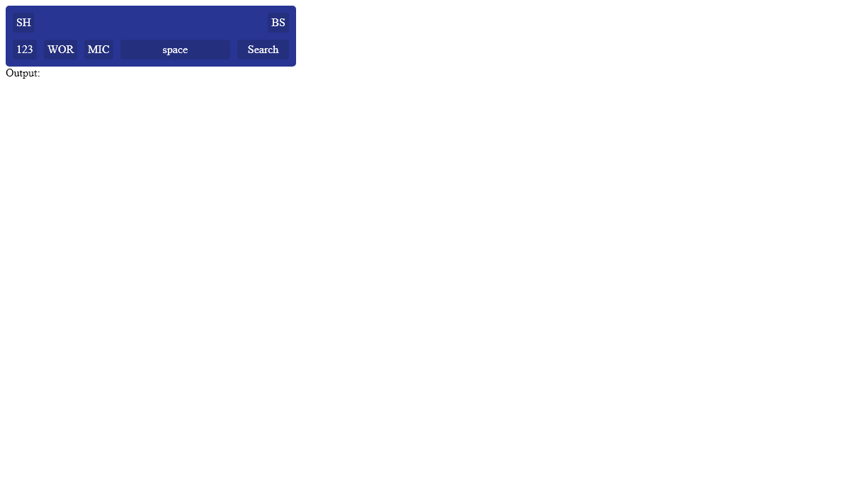 jQuery Keyboards - Keyboard layout