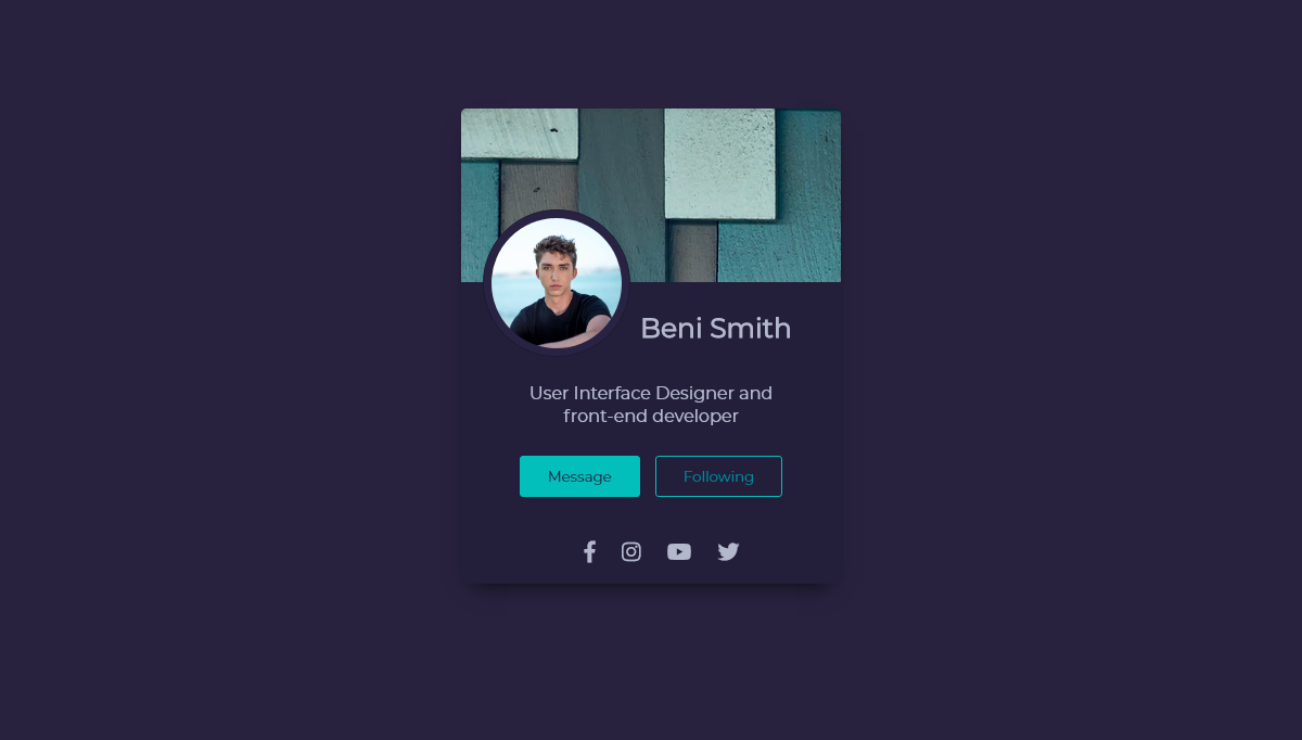CSS Profile Cards - UI Profile Card