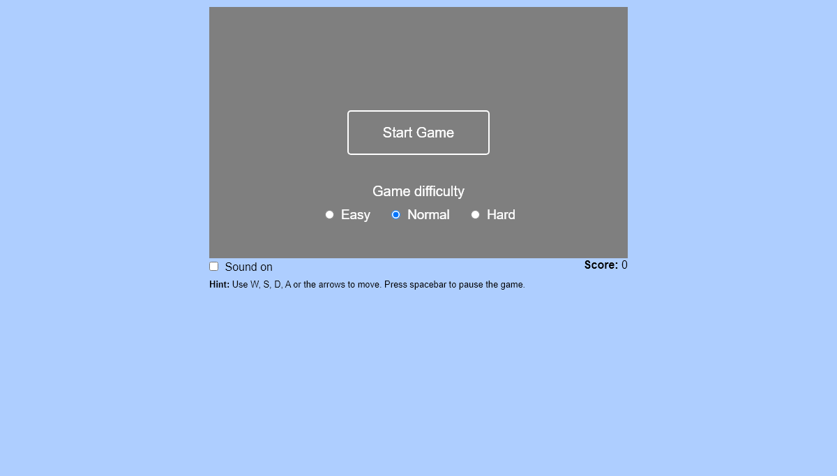 JavaScript Snake Games - Snake