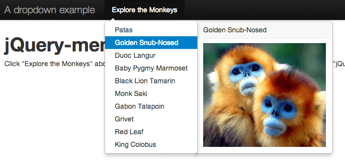 jQuery Mega Menus - jQuery-menu-aim