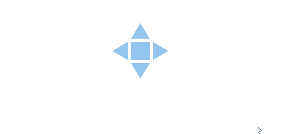 Pure CSS Logos - "Pyramid" Logo Hover Animation
