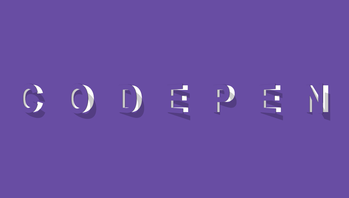 CSS Text Effects - Peeled Text Transforms