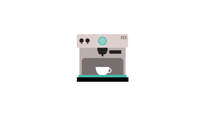 CSS Animation Examples - Coffee Machine Pure CSS Animation