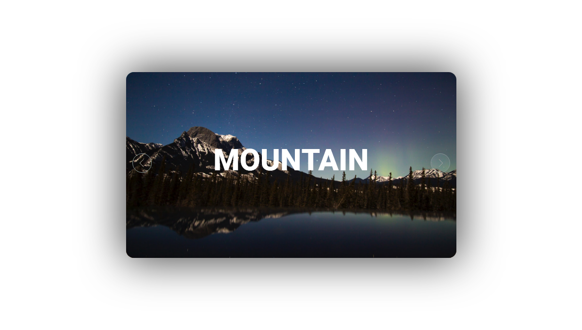 CSS Sliders - Image Overlay Slider