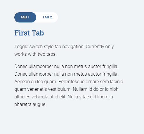 jQuery Tabs - Toggle Tabs