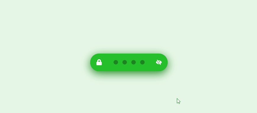 jQuery Forms - Password Input Field With Password View / Hide Button | Micro-Interactions