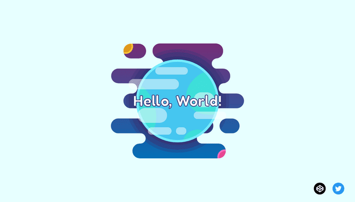 JavaScript Text Effects - Hello World