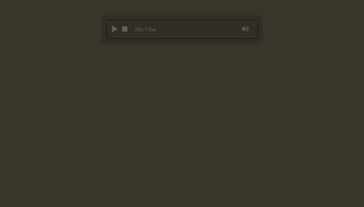 jQuery Music Players - Custom Audio Player - tinyPlayer