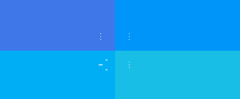 CSS Animation Examples - Dot Menu Animations