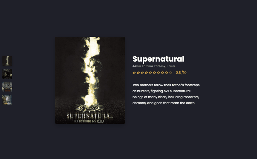 jQuery Sliders - TV Shows Slider