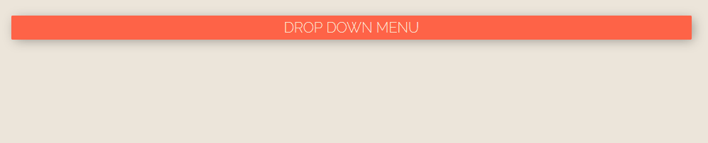 CSS Menu - CSS only drop down menu