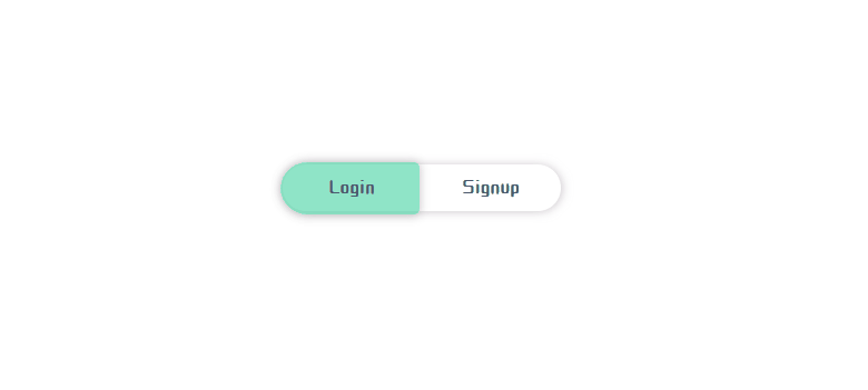 jQuery Tab Bars - Login Bar