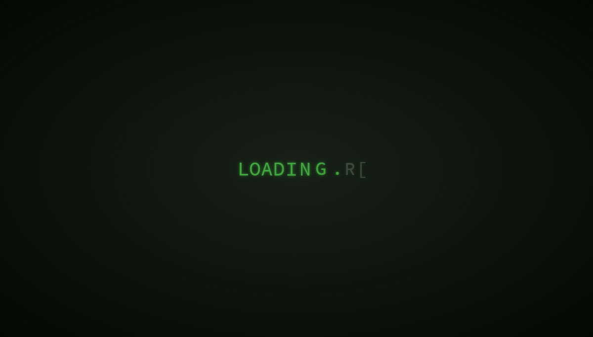 CSS Loaders - Glitchy Loading Indicator