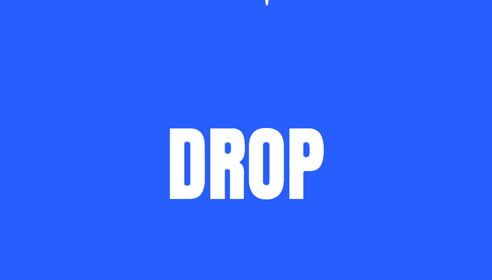 CSS Text Animations - Liquid Drop using Gooey Effect