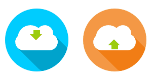 CSS Download Buttons - Download Upload Button