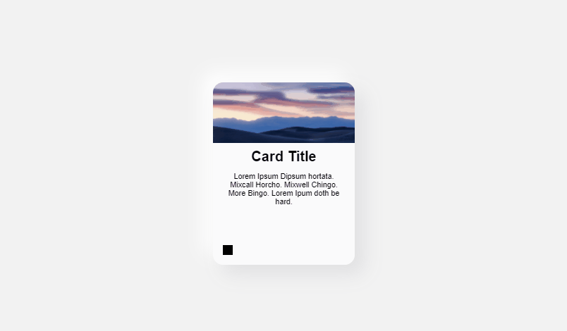 CSS Cards - Pure CSS Card w/ Social Icons